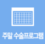 주말 수술프로그램